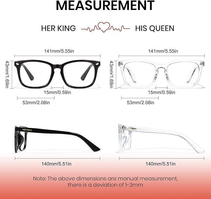 Cyxus Blue Light Glasses for Men Women Reduce Eye Strain UV Blocking for Computer Screen 8082