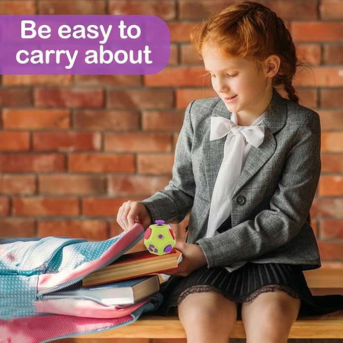 Mini Finger Cube Toys, Cool Fidget Toys for Kids Adults with Anxiety ADHD Autism and Relief Stress (Green)