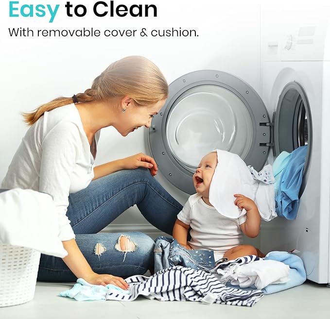 Vive Full Lumbar Pillow - Memory Foam Contour Support Cushion for Lower Back Pain - Muscle Strain, Sciatica, Arthritis, Osteoporosis, Scoliosis, Kyphosis, Bulging or Herniated Disc - Improve Posture