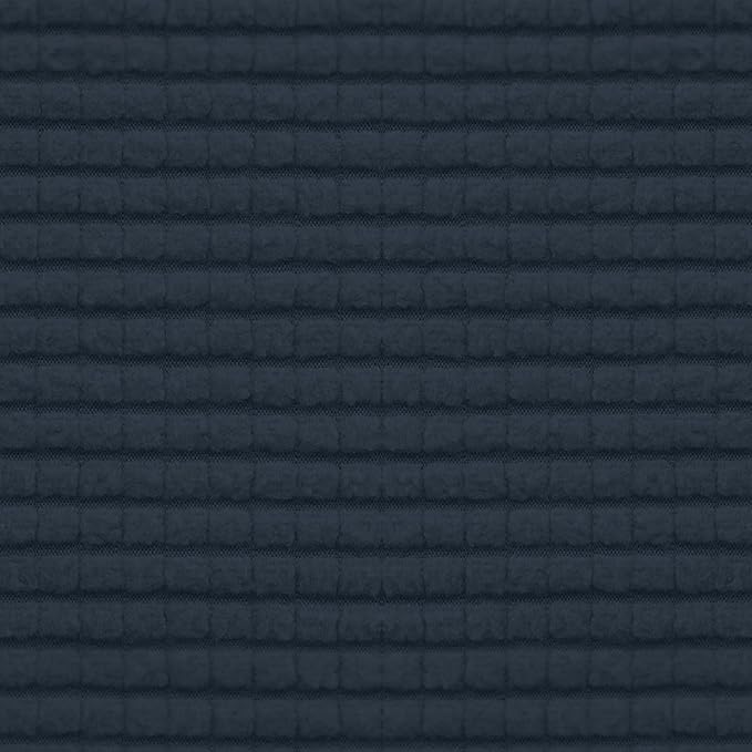 Easy-Going Stretch 3 Pieces Couch Cushion Covers for Sectional Sofa Left/Right L Shape Chaise Lounge Sofa Seat slipcover Anti-Slip Sofa Cover Soft (2 Seater + 1 Chaise, Dark Blue)