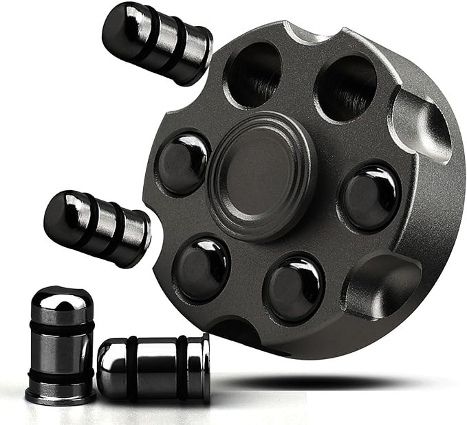 Cool Alloy Fidget Spinner Toys Metal for Kids Adults, Fidget Cube Block Chain Small Sensory Gadget Finger Hand Spinner Cool Gadget Stuff Gift for Men, Desk Spining Top Toy Best Gift Party Favor Prize