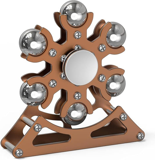 Desk-Toys for Fidget Ferris-Wheel-Spinner: 4mins Kinetic-Spinning Cool-Gadgets, Cool-Stuff Thing Toy for Office School Home Man Women Christmas, Stress-Relief Game Gifts for Adult Teen Children Kid