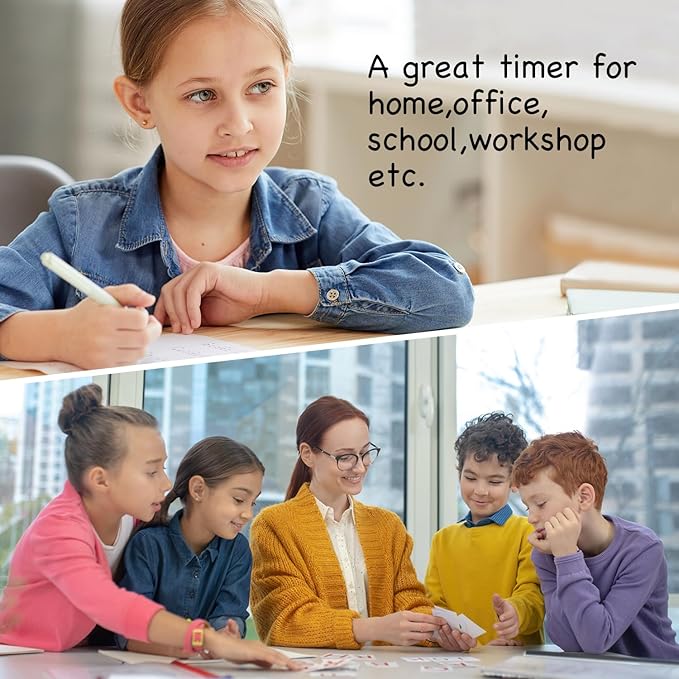 dretec New Special Learning Timer A+, for Studying, Design Like a Game Console, Large Button, Gray, Officially Tested in Japan(2 Starter AAA Battery Included)