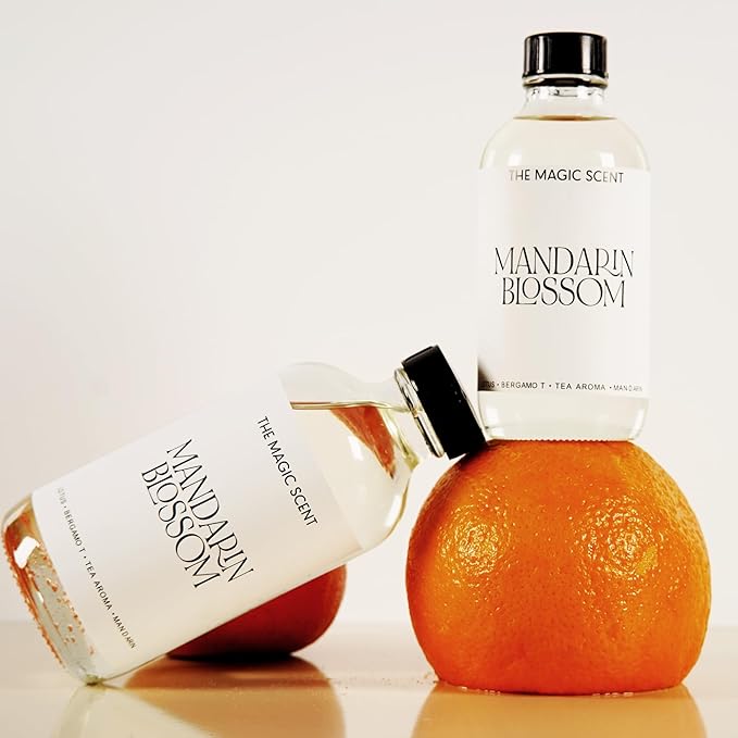 Mandarin Blossom Diffuser Oil - Hotel & Home Luxury Scents Inspired by St. Regis Hotel, Maldives - Diffuser Oil Scents for Home Designed for Use in All Diffusers - 8.5 fl oz, 250 mL