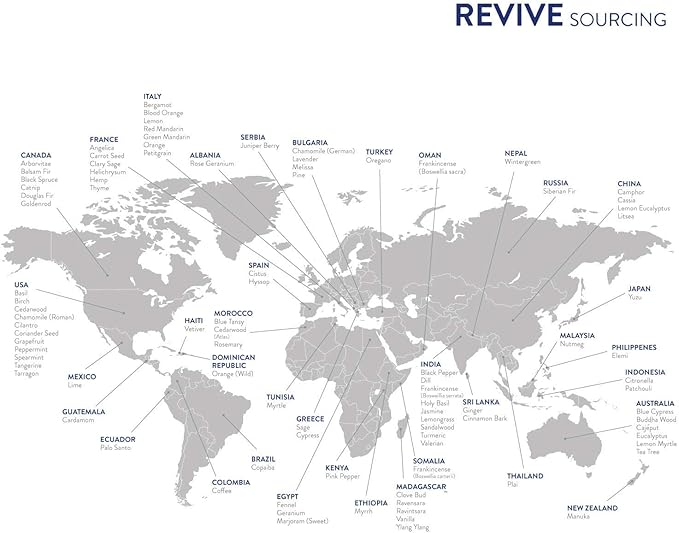 Sleep Essential Oil Blend by Revive Essential Oils - 100% Pure Therapeutic Grade, for Diffuser, Humidifier, Massage, Aromatherapy, Skin & Hair Care - Unrefined Oils with No Fillers