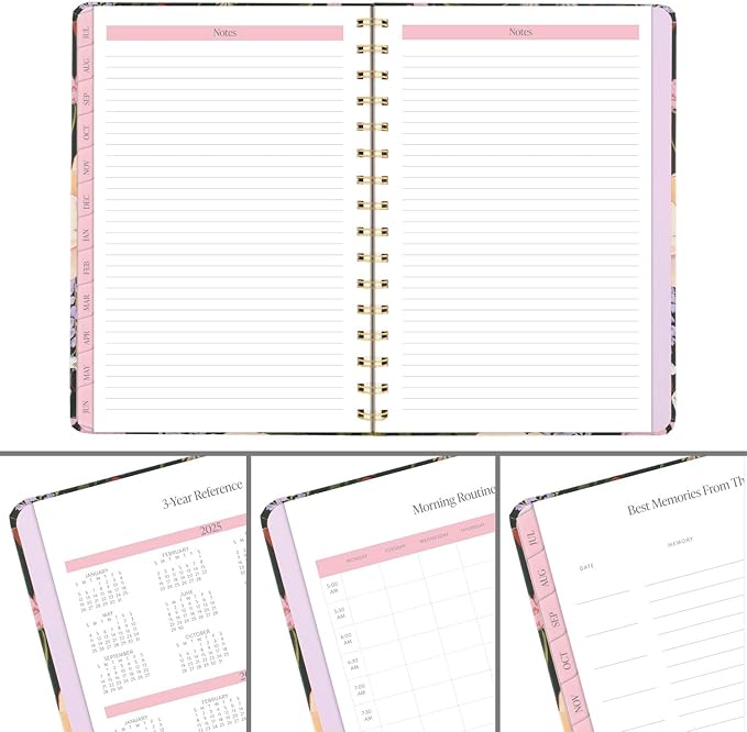 Cambridge Planner 2025-2026 Academic, Pen+Pillar, Weekly & Monthly, 5-1/2" x 8-1/2", Small, Tulip (PP13-200A)