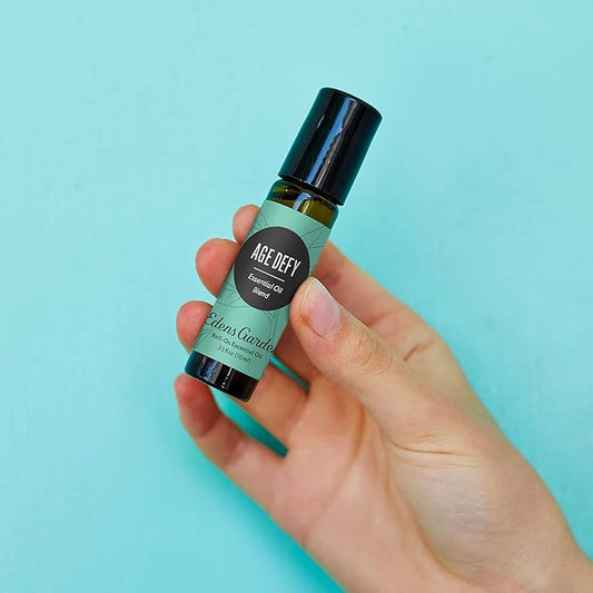 Edens Garden Age Defy Essential Oil Roll-On Blend- 100% Pure Premium Grade, Natural, Therapeutic, Aromatherapy, Kid & Skin Safe, The Best for Body, Relaxation, Face Pre-Diluted 10 ml (.33 fl oz)