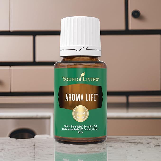 Young Living - Aroma Life Essential Oil 15 ml | Ideal for Soothing Massages & Aromatherapy Diffusers for Relaxation | 100% Pure & Premium Grade | Has a Calming Aroma