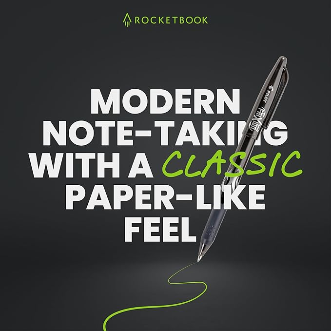 Rocketbook New Mini Reusable Smart Notepad, Pocket Size Notebook 3.5x5.5, Teal - Dotted Pages, App-Connected, Erasable, Ideal for On-The-Go List Taking & Quick Notes Anywhere