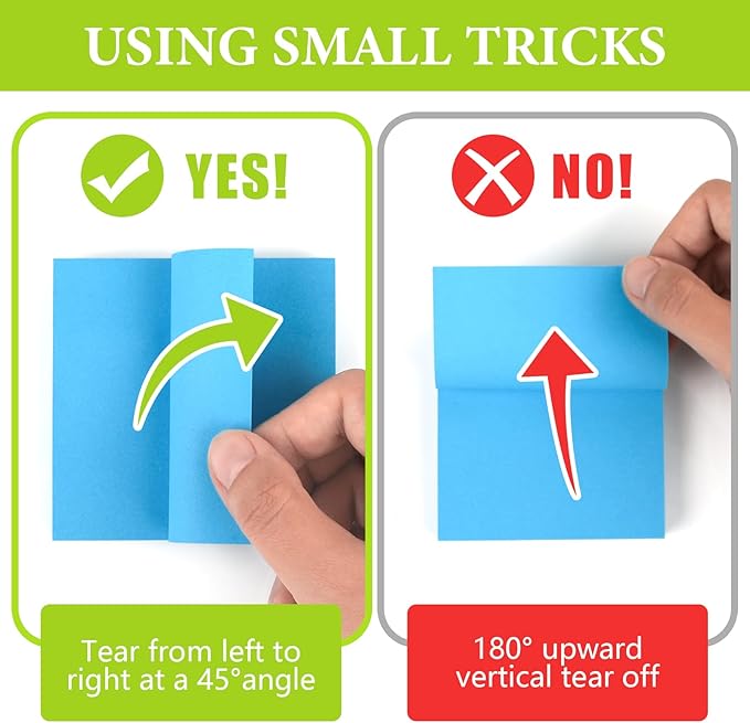 20 Pack Sticky Notes 3x3 Inches Sticky Note, Colorful Self-Stick Note Pads,Perfect for Office, Study, and Daily Life Organization,50 Sheets/pad