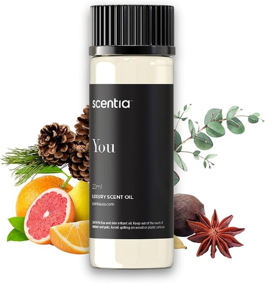 Fierce-Inspired Diffuser Oil - Scentia You Fragrance Oil Perfume Dupe - 20mL, 0.67 Fl oz Diffusers and Humidifiers - A and F Inspired Essential Scented Oil - Best for Aromatherapy, Mothers Day Gift