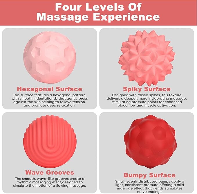 8 Pieces Fidget Toys Adults Magnetic Fidget Balls Silicone Magnetic Fidgets Anxiety Relief Items for Anxiety ADHD Portable Desk Toys for Office Travel Home Party Gift Class Prizes(Pink, 8)