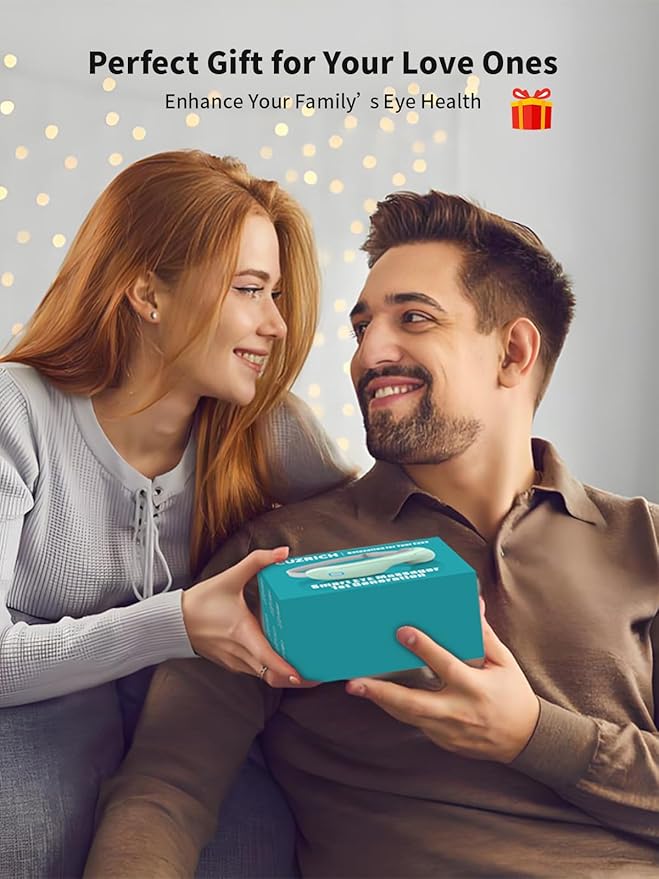 Electric Eye Massager with Heat & Music Smart Air Pressure Vibration Eye Mask Massage Blindout Foldable Heated Sleeping Mask Travel Portable Gift for Mom Dad Women Men