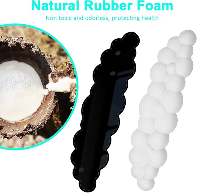 Cloud Keyboard and Mouse Wrist Rest Pad for Computer Arm Pain Relief- Ergonomic Wrist Support Mousepad with Non-Slip PU Base for Office, Gaming, and Home Use Anti-Fatigue(White)