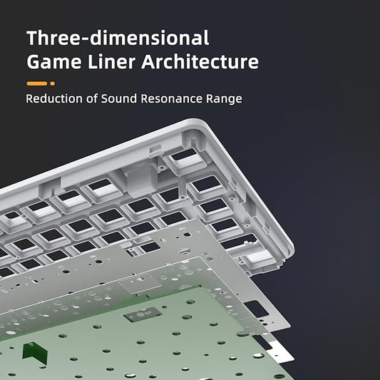 IROK NA87PRO 87 Keys Wired Magnetic Keyboard, RGB, hot Swappable Rapid Trigger Gaming Keyboard for Win/Mac/Gamer-White