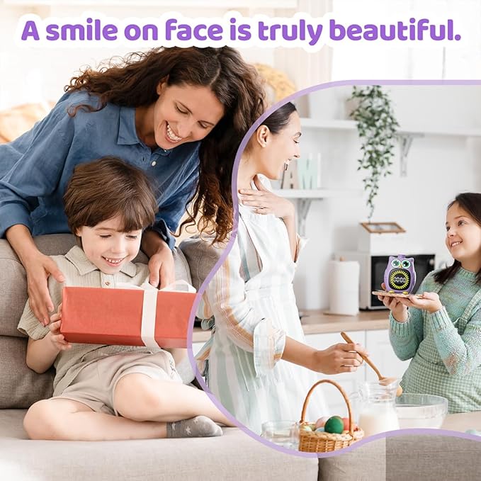 Visual Timer for Kids 99 Minute Kid Timer Visual Countdown Focus Smoother Routines for ADHD Autism Toddler Classroom Home Silent Management Tools Purple