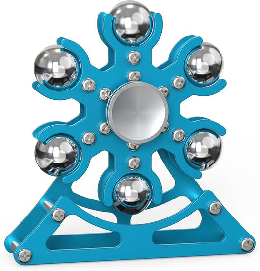 Desk-Toys for Fidget Ferris-Wheel-Spinner: 4mins Kinetic-Spinning Cool-Gadgets, Cool-Stuff Thing Toy for Office School Home Man Women Christmas, Stress-Relief Game Gifts for Adult Teen Children Kid