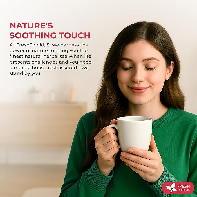 Premium Happy Throat Herbal Tea – 135 Bags Of Supper Tea Blend: Marshmallow Root, Slippery Elm & Ginger – Dry & Sore Throat Relief – Caffeine-Free, No Honey, No Citrus – No Sugar