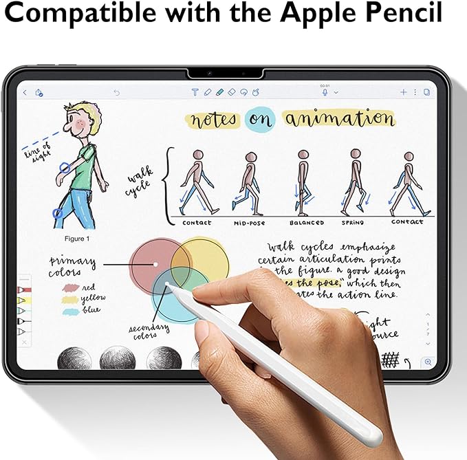 Mothca 2 Pack Matte Glass Screen Protector for iPad Pro 13-inch M4 2024 (7th Gen) + 2 Pack Camera Lens Protector with Installation Frame, Anti-Glare & Anti-Fingerprint Tempered Glass, Smooth as Silk