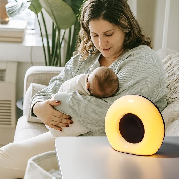 Sound Machine White Noise Machine with 30 Soothing Sounds 36 Levels Volume 5 Timers and Memory Function Effectively Blocks Noise Ideal Sleep Machine for Baby Kids Adults Colors Night Light