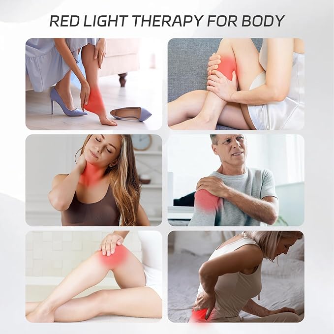 Red Light Therapy for Body with Tripod, 180LEDs Upgrated 3-in-1 Chip Infrared Light Therapy Device, 660nm & 850nm Deep Red Light Lamp for Face, Neck, Back