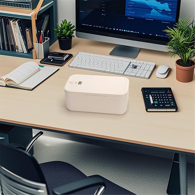 Small Lockbox for Medication Safe, 2L Fridge Lock Box Lockable Storage Box with Code, Small Safe Phone Lock Box Food Lock Boxes with Locking Lid for Home Fridge Freezer/Office Personal Items, Beige