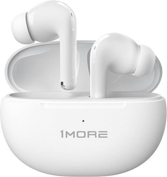 1MORE True Wireless Earbuds - Q20 Bluetooth Headphone Earbuds 30H Playback, Earphones with ANC, IPX4, Low-Latency Gaming Mode, in-Ear Earbuds with 4 Mic for Smart Phone Laptop TV Sports (White)