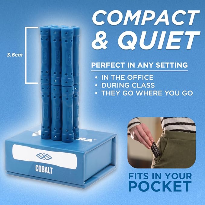 Stimagz Series II - Magnetic Fidget Toy for Adults - Built for Deep Focus, Anxiety Relief and Habit Breaking - Great for Work, Study and On-The-Go