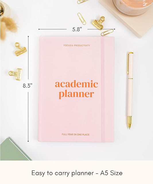 Lamare Academic Planner 2025-2026 – Undated Weekly College Student Planner 2025-2026 For Homeschool, High School, College & Nursing Students