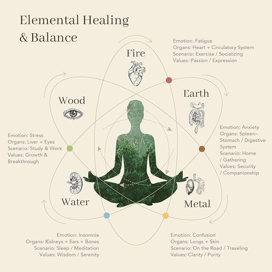 Anxiety Ease Essential Oil Blend Roller Nourish and Ground | Earth Element | Patchouli, Frankincense, Cardamomum Leaf, Vetiveria Zizanioides Root, Sandalwood Oil, Aromatherapy Oil 0.5 Fl Oz