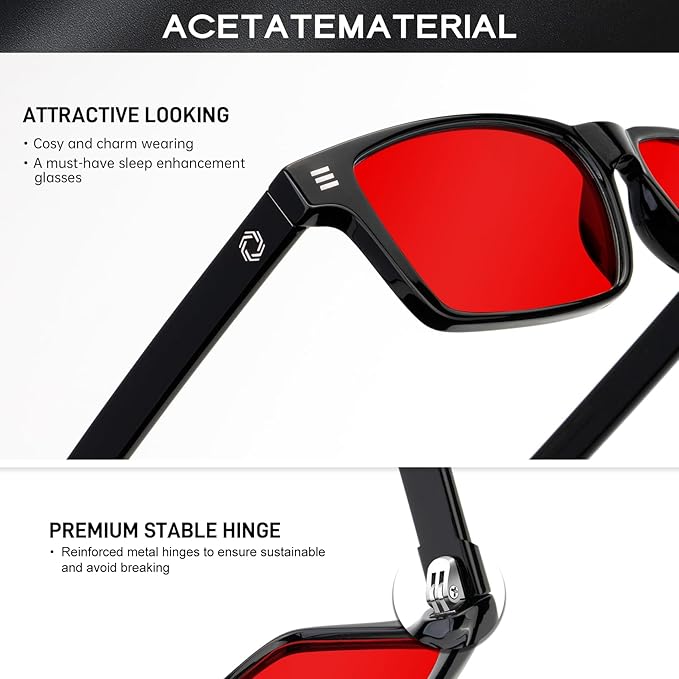 ANYLUV Blue Light Glasses Men Woman, Blue Light Blocking Glasses for Computer Gaming, Eye Strain Relief Eye Protection