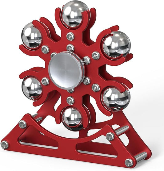 Desk-Fidget-Toys Ferris-Wheels-Spinner: Metal Kinetic-Fidget-Spinner 4mins, EDC-Toy Cool-Gadgets for School Office Christmas, ADHD Tools Gift Cool-Stuff Stress Relief Gift for Kid Children Teen Adult