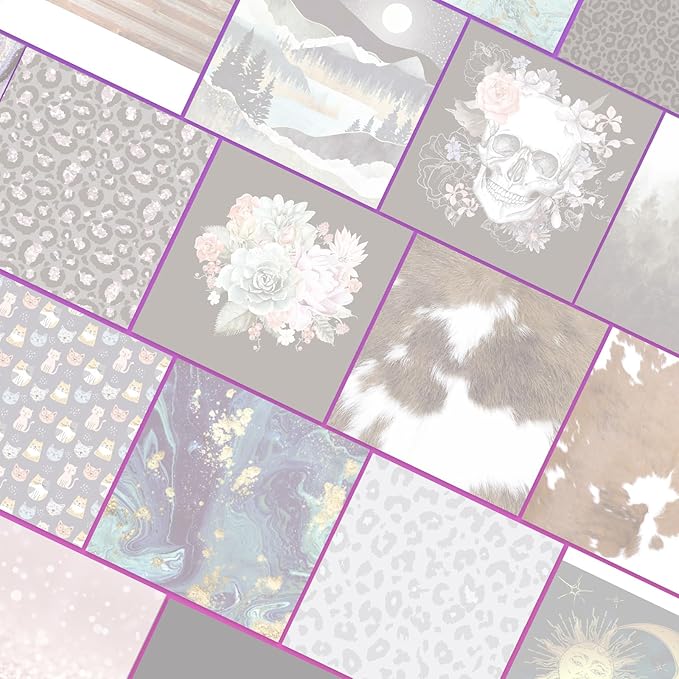 Sticky Notes 3x3 Inches, 2 Pads Cute Colorful Self-Stick Note Pads, Easy to Post for Home, Office and Daily Life Organization Cute Flower Skull