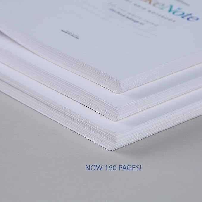 Erin Condren 8.5" X 11" Spiral Bound Dot Grid Journal Notebook - Layers Colorful, 5Mm Dot Grid, 160 Page Writing, Drawing & Art Notebook, 80Lb Thick Paper, Stickers Included