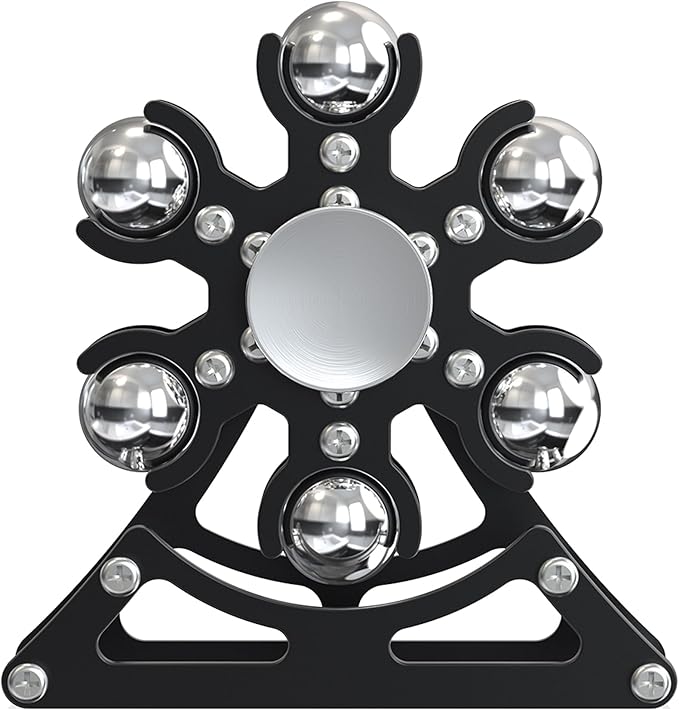 Desk-Toys for Fidget Ferris-Wheel-Spinner: 4mins Kinetic-Spinning Cool-Gadgets, Cool-Stuff Thing Toy for Office School Home Man Women Christmas, Stress-Relief Game Gifts for Adult Teen Children Kid