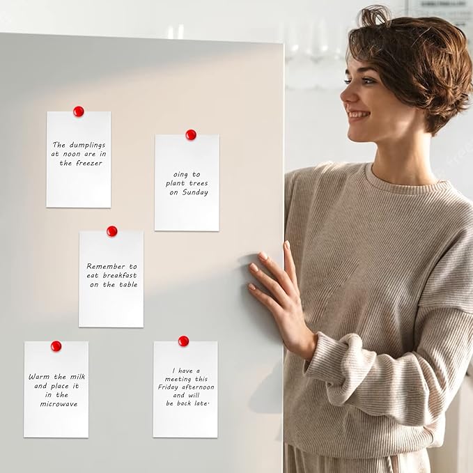 600 Sheets 4x6 Memo Holder Desk Notepad Tray Pad Paper Non Sticky Memo Pads 4x6 Acrylic Notepad Holder Note Memo for Desk School Organization Planning(Internal Size: 3.97 × 5.78 Inch)