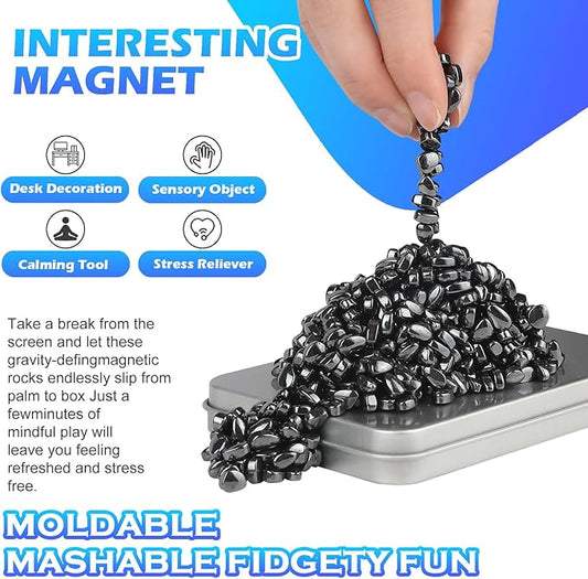 550+ Pcs Putty Fidget Toys for Adults Teens, Stress Relief Sensory Toys for Autism ADHD Anxiety, Desk Fidgets for Office, Fun Gift Idea for Men Women