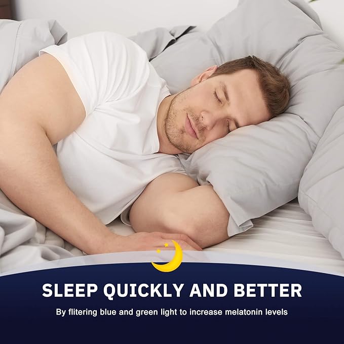 ANYLUV Blue Light Glasses Men Woman, Blue Light Blocking Glasses for Computer Gaming, Eye Strain Relief Eye Protection