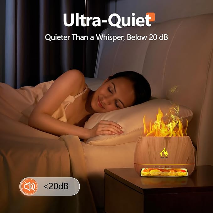 Ultrasonic Essential Oil Diffuser Set with 12 Best Aromatherapy Oils, Gift Box & Bag, Himalayan Salt Lamp Diffuser,Cool Mist Humidifier for Bedroom, Scent Diffusers for Home