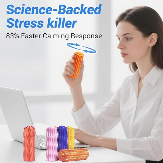 Little Ouchies Fidget Toy, Spike Roller Toy, Adults Pain stim Fidget Toy, Sensory Toy for Anxiety Relief Skin Picking, Press and Rotate Adults Spiky Sensory Toys, Portable ADHD Toys, Novelty Gifts