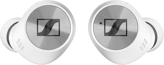 Sennheiser Consumer Audio Momentum True Wireless 2 - Bluetooth Earbuds with Active Noise Cancellation, Smart Pause, Customizable Touch Control and 28-Hour Battery Life - White (M3IETW2 White)
