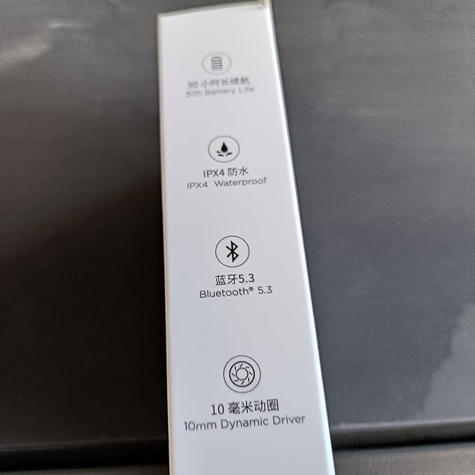 1MORE True Wireless Earbuds - Q20 Bluetooth Headphone Earbuds 30H Playback, Earphones with ANC, IPX4, Low-Latency Gaming Mode, in-Ear Earbuds with 4 Mic for Smart Phone Laptop TV Sports (White)