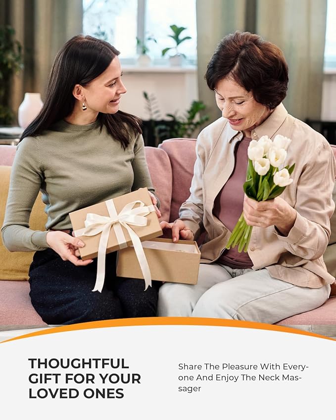 CooCoCo Upgraded Cordless Neck Massager - FSA Eligible, Back Massager for Pain Relief Deep Tissue,Shoulder Massager with Heat,6D Shiatsu Kneading,HSA Electric Rechargeable Massager,Gifts for Men Women