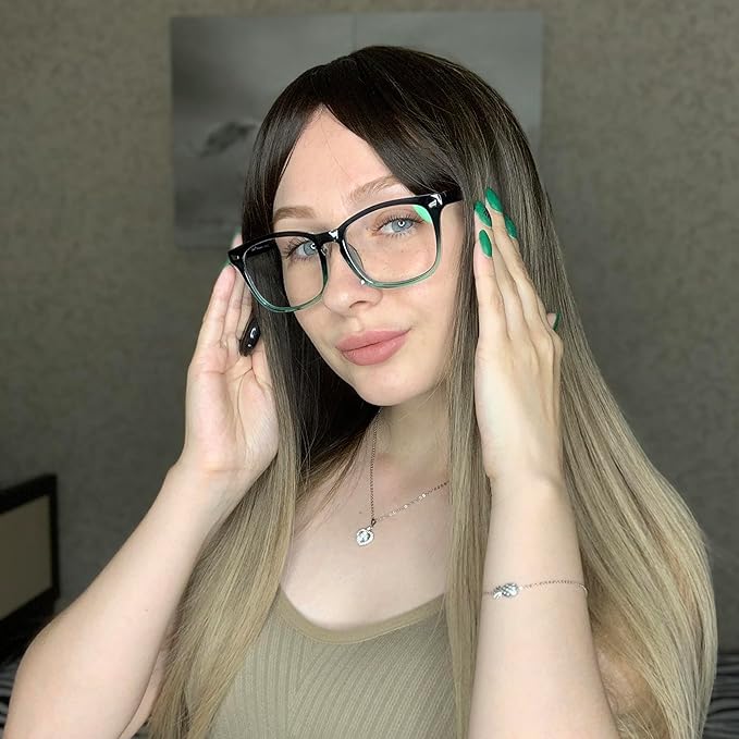 Cyxus Blue Light Glasses for Men Women Reduce Eye Strain UV Blocking for Computer Screen 8082