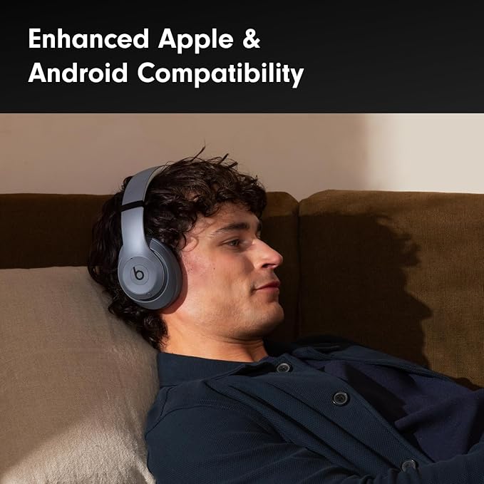 Beats Studio Pro Bluetooth Noise Cancelling Headphones with Apple 20W USB-C Power Adapter - Sand Gray