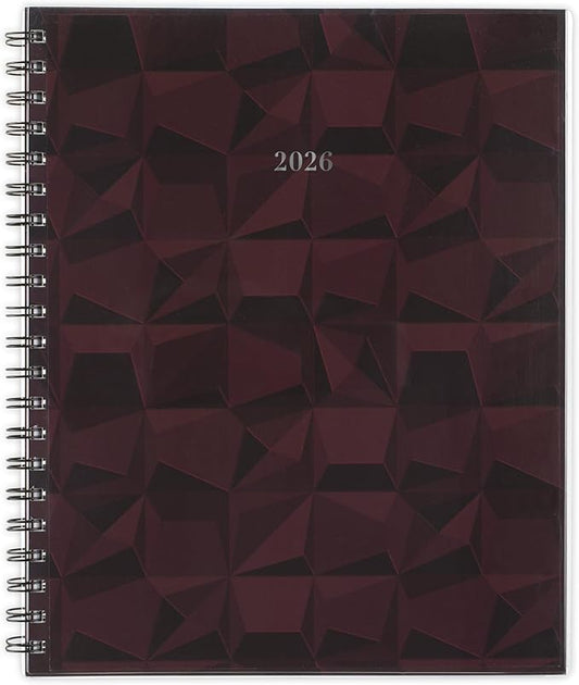 Cambridge 2026 Planner, Weekly & Monthly, 8-1/2" x 11", Large, Customizable, Facet (1755-901-26)