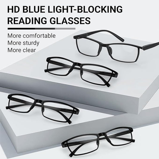 TERAISE Fashion Anti-blue light Reading Glasses Men Women Computer Reader