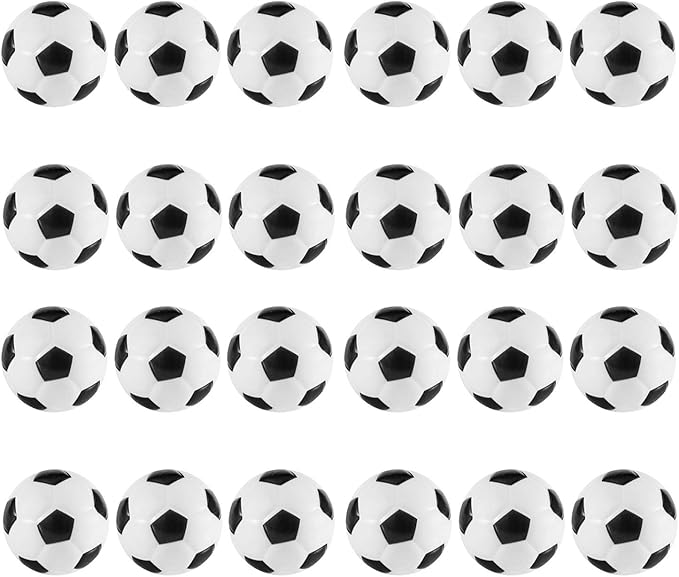 Super Z Outlet Mini Foam Soccer Sports Balls for Kids Adults Mini Baseball Football Basketball Stress Ball Bulk Toy Little and Big Game Party Decoration and Relaxable Balls (24 Pack)