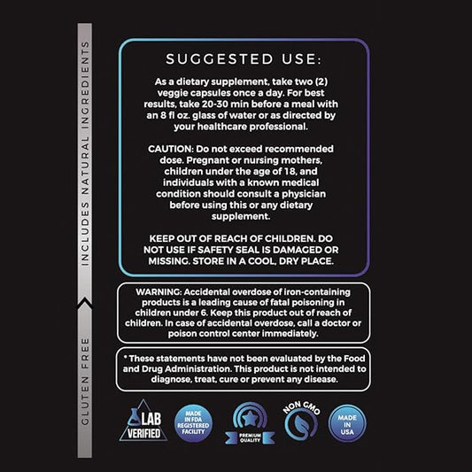 Neuro Boost | Nootropic - Supports Memory and Improves Mood and Mental Clarity | 60 Capsules