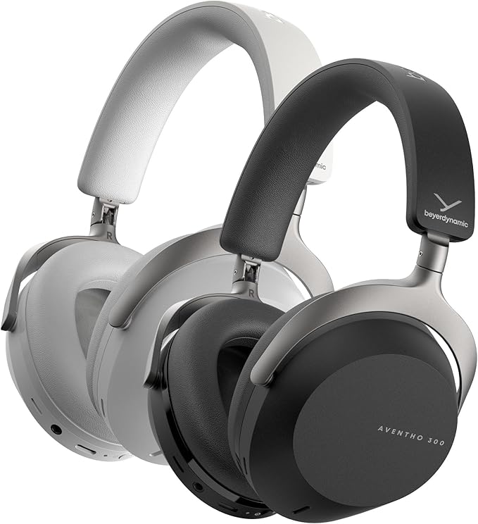 beyerdynamic AVENTHO 300 Wireless Over-Ear Headphones with ANC, Dolby Atmos and Head Tracking (Nordic Grey)